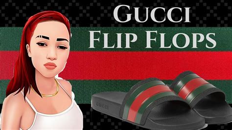 gucci flip flop youtube|gucci flip flops sample.